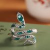 Anillo de Bendición Año de la Serpiente en Plata 925 925 Silver Year of the Snake Blessing Ring