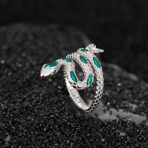 Anillo Ajustable de Plata 925 Año de la Serpiente Anillo Ajustable de Plata 925 Año de la Serpiente