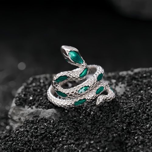 Anillo Ajustable de Plata 925 Año de la Serpiente Anillo Ajustable de Plata 925 Año de la Serpiente