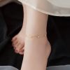 Tobillera de Protección con Onda de Plata 925 925 Silver Wave Protection Anklet
