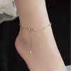 Tobillera de Protección con Onda de Plata 925 925 Silver Wave Protection Anklet