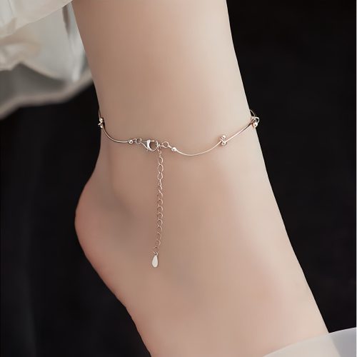 Tobillera de Protección con Onda de Plata 925 Tobillera de Protección con Onda de Plata 925