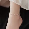 Tobillera de Protección con Onda de Plata 925 925 Silver Wave Protection Anklet