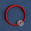 Pulsera Trenzada de Protección en Plata Esterlina 925 925 Sterling Silver Braided Protection Bracelet