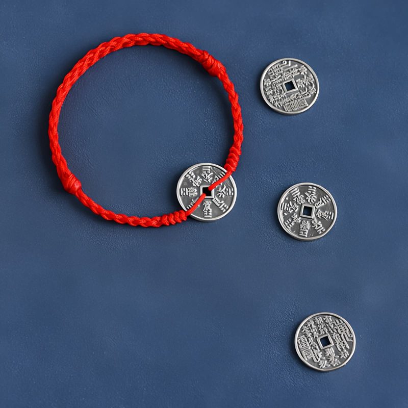 Pulsera Trenzada de Protección en Plata Esterlina 925 925 Sterling Silver Braided Protection Bracelet