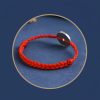 Pulsera Trenzada de Protección en Plata Esterlina 925 925 Sterling Silver Braided Protection Bracelet