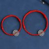Pulsera Trenzada de Protección en Plata Esterlina 925 925 Sterling Silver Braided Protection Bracelet