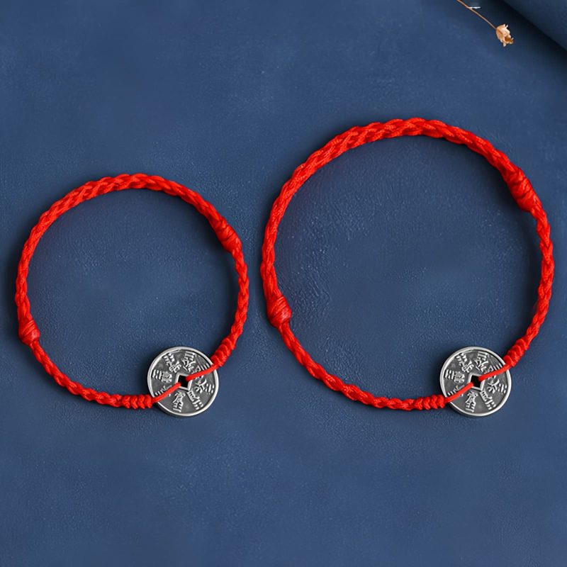 Pulsera Trenzada de Protección en Plata Esterlina 925 925 Sterling Silver Braided Protection Bracelet