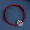 Pulsera Trenzada de Protección en Plata Esterlina 925 925 Sterling Silver Braided Protection Bracelet