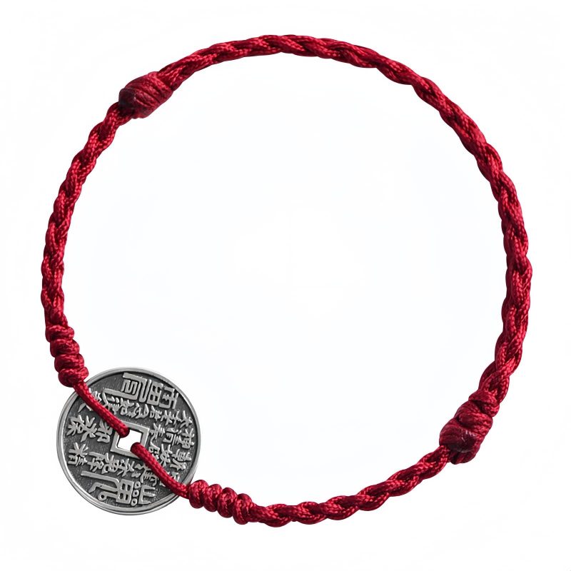 Pulsera Trenzada de Protección en Plata Esterlina 925 925 Sterling Silver Braided Protection Bracelet