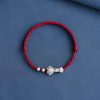 Pulsera de Plata 999 con Mango Ruyi de la Fortuna 999 Silver Fortune Ruyi Handle Bracelet