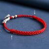 Pulsera de Plata 999 con Mango Ruyi de la Fortuna 999 Silver Fortune Ruyi Handle Bracelet
