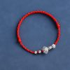 Pulsera de Plata 999 con Mango Ruyi de la Fortuna 999 Silver Fortune Ruyi Handle Bracelet