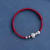 Pulsera de Plata 999 con Mango Ruyi de la Fortuna 999 Silver Fortune Ruyi Handle Bracelet