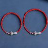 Pulsera de Plata 999 con Mango Ruyi de la Fortuna 999 Silver Fortune Ruyi Handle Bracelet