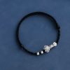 Pulsera de Plata 999 con Mango Ruyi de la Fortuna 999 Silver Fortune Ruyi Handle Bracelet