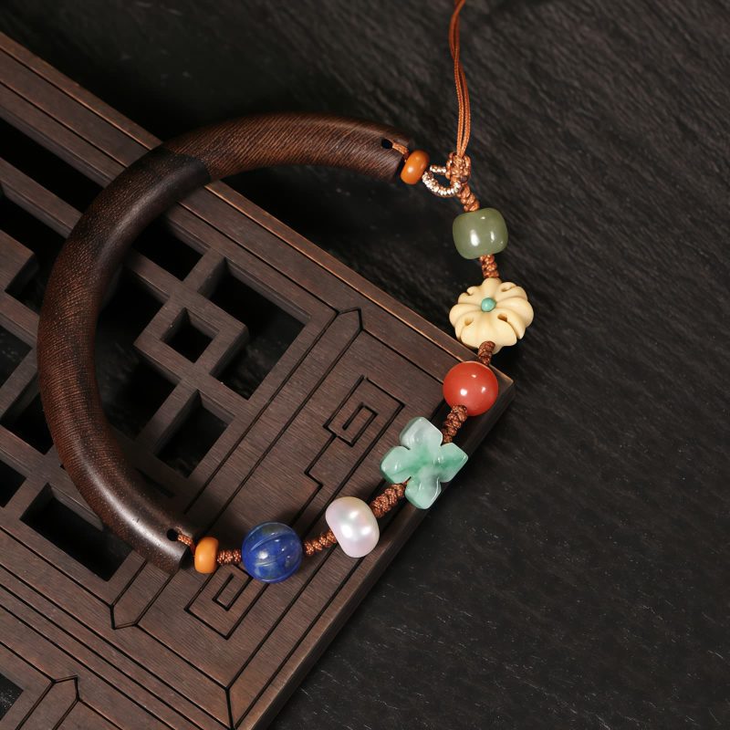 Pulsera de Suerte y Fuerza de Agarwood & Lazurite Agarwood & Lazurite Luck Strength Bracelet