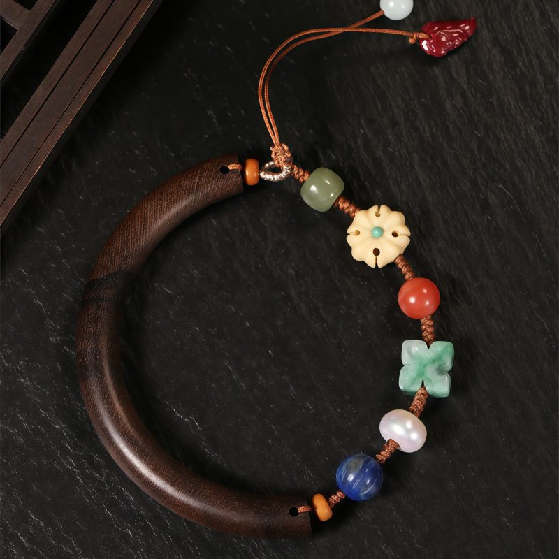 Pulsera de Suerte y Fuerza de Agarwood & Lazurite Agarwood & Lazurite Luck Strength Bracelet
