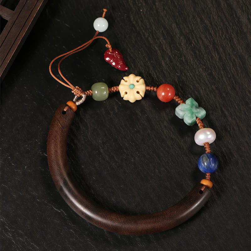 Pulsera de Suerte y Fuerza de Agarwood & Lazurite Agarwood & Lazurite Luck Strength Bracelet