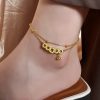 Ankle Kekayaan Koin Tembaga Cina Chinese Copper Coin Wealth Anklet