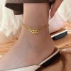 Ankle Kekayaan Koin Tembaga Cina Chinese Copper Coin Wealth Anklet