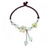 Tornozeleira da Sorte Borboleta de Jade Jade Butterfly Luck Anklet