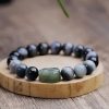 Natural Eagle's Eye Stone Pixiu Confidence Bracelet Natural Eagle's Eye Stone Pixiu Confidence Bracelet