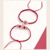 Pulseira de Quartzo Morango Natural para Amor Natural Strawberry Quartz Love Bracelet