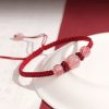 Pulseira de Quartzo Morango Natural para Amor Natural Strawberry Quartz Love Bracelet