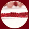 Pulseira de Quartzo Morango Natural para Amor Natural Strawberry Quartz Love Bracelet