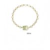 سوار يد من الفضة عيار 925 مع فراشة من حجر هيتيان اليشمي 925 Silver Hetian Jade Butterfly Bracelet