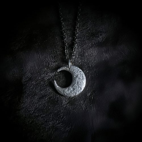 Collar con Colgante de Luna en Plata 999 Collar con Colgante de Luna en Plata 999