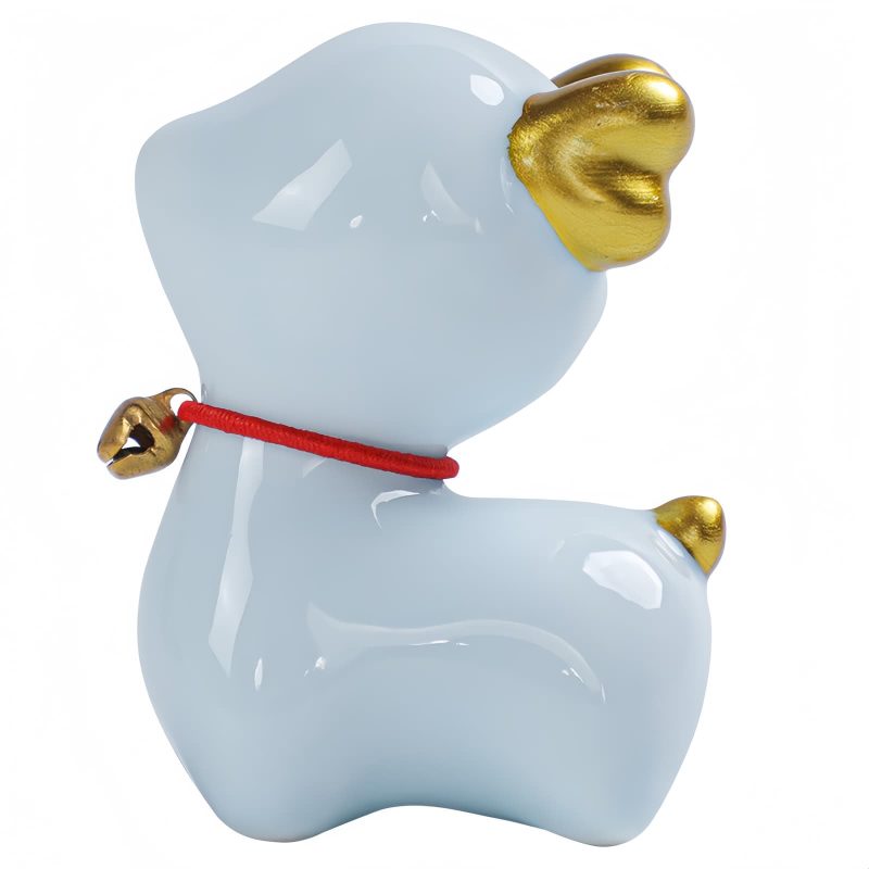 Figurita de Ciervo Miniatura de Cerámica para Decoración Ceramic Mini Deer Figurine Decoration