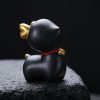 Figurita de Ciervo Miniatura de Cerámica para Decoración Ceramic Mini Deer Figurine Decoration