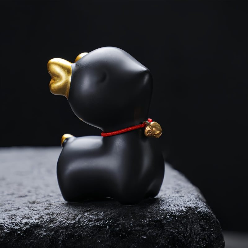 Figurita de Ciervo Miniatura de Cerámica para Decoración Ceramic Mini Deer Figurine Decoration