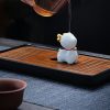 Figurita de Ciervo Miniatura de Cerámica para Decoración Ceramic Mini Deer Figurine Decoration