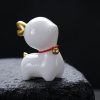 Figurita de Ciervo Miniatura de Cerámica para Decoración Ceramic Mini Deer Figurine Decoration