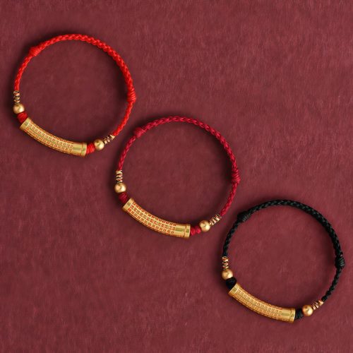 Pulsera Artesanal de Aleación con el Sutra del Corazón para Protección Pulsera Artesanal de Aleación con el Sutra del Corazón para Protección
