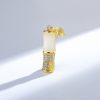 Collar con colgante de bambú de jade blanco de Hetian Hetian White Jade Bamboo Pendant Necklace