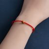 Pulseira Natural de Madeira de Pessegueiro para Proteção Contra Espíritos Malignos Natural Peach Wood Evil Spirit Protection Bracelet