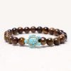 Pulsera de Tortuga Marina de Turquesa en Piedra Natural Natural Stone Turquoise Sea Turtle Bracelet
