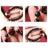 Pulseira Curativa de Sândalo Vermelho de Folha Pequena Small Leaf Red Sandalwood Healing Bracelet