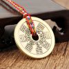 Colgante de Protección Yin Yang de Cobre Taoísta Taoist Copper Yin Yang Protection Pendant