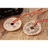 Colgante de Protección Yin Yang de Cobre Taoísta Taoist Copper Yin Yang Protection Pendant