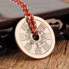Colgante de Protección Yin Yang de Cobre Taoísta Taoist Copper Yin Yang Protection Pendant