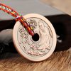 Colgante de Protección Yin Yang de Cobre Taoísta Taoist Copper Yin Yang Protection Pendant