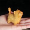 チュウシェンネンシス彫刻猫の装飾 Thuja Sutchuenensis Carved Cat Decoration