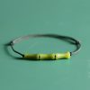 Pulsera de Suerte de Jade Verde de Bambú Tibetano Tibetan Green Bamboo Jade Luck Bracelet