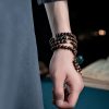 Pulsera de 108 Cuentas Mala de Agarwood y Fuerza 108 Mala Beads Agarwood Strength Bracelet