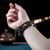 Pulsera de 108 Cuentas Mala de Agarwood y Fuerza 108 Mala Beads Agarwood Strength Bracelet